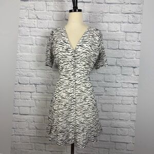 Abercrombie & Fitch Black and White Mini Dress